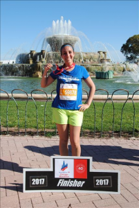 Christina Ramirez 2017 Chicago Marathon Finisher